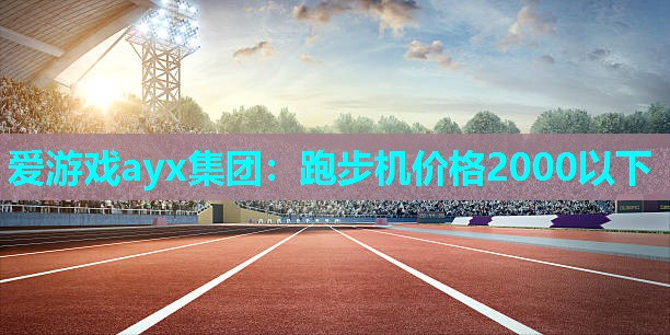 爱游戏ayx集团：跑步机价格2000以下
