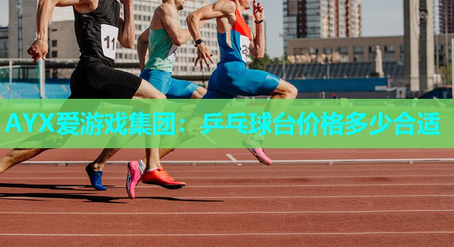 AYX爱游戏集团：乒乓球台价格多少合适
