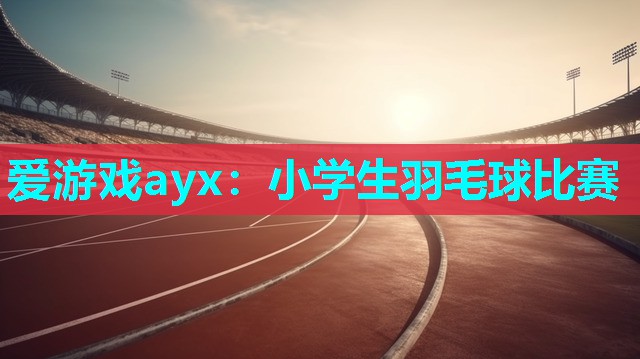 小学生羽毛球比赛 小学生羽毛球比赛
